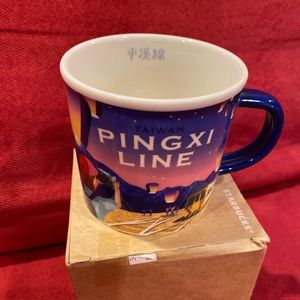Starbucks Mug Taiwan Pingxi Line